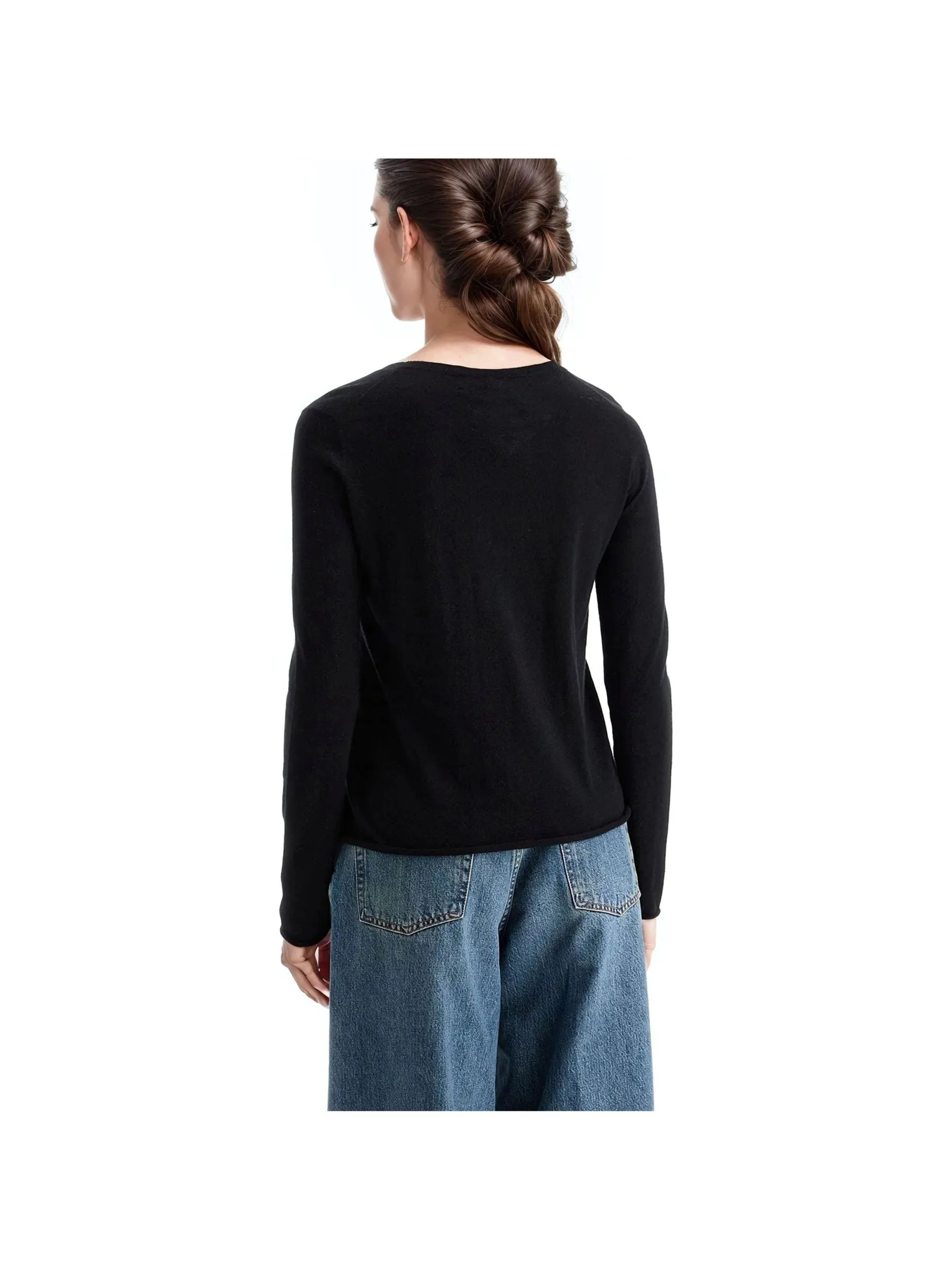 Alba Crewneck Cashmere Sweater