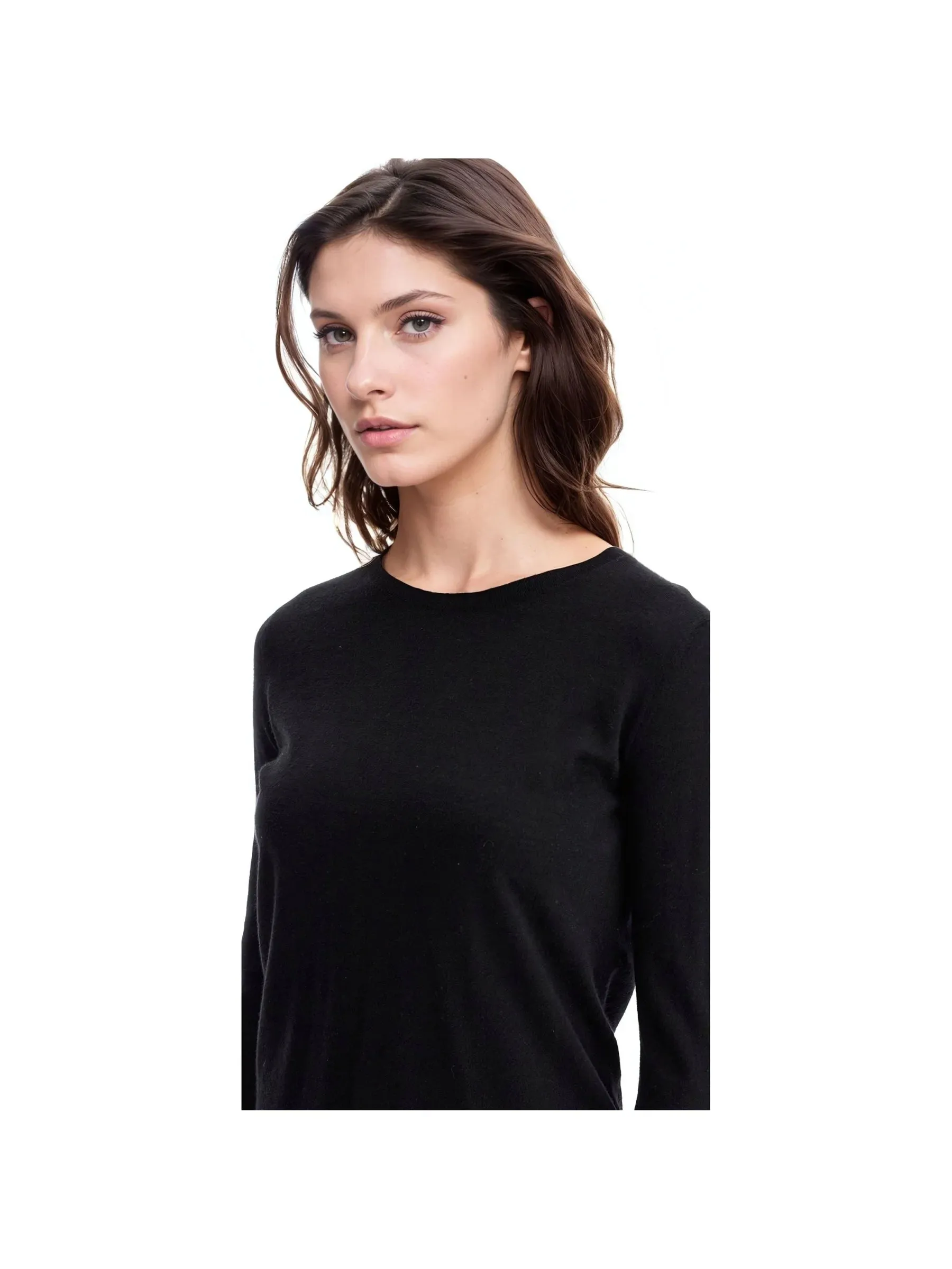 Alba Crewneck Cashmere Sweater