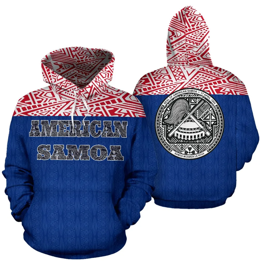 American Samoa All Over Hoodie - BN04