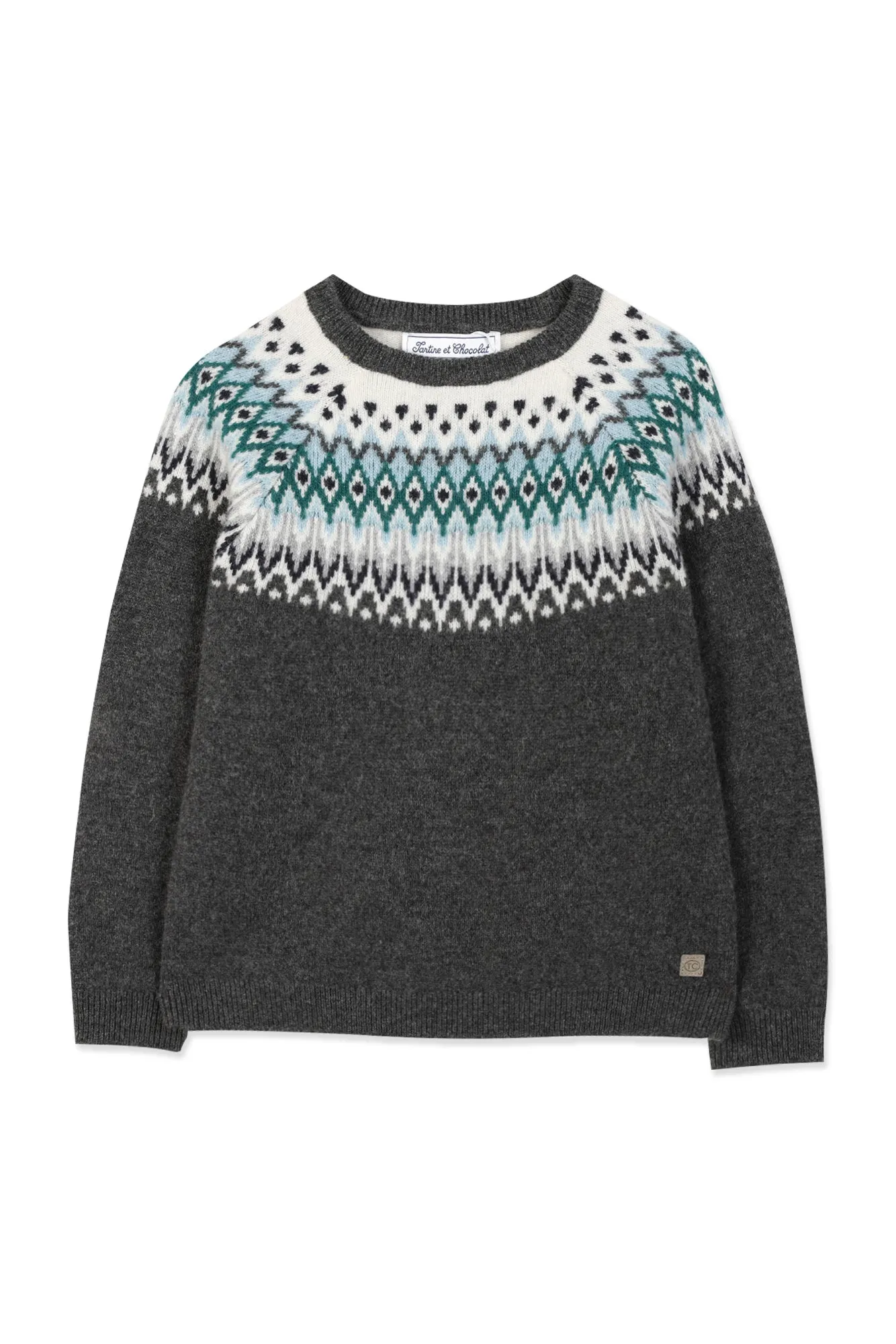 Apprenti Artiste Sweater - Gray Anthracite