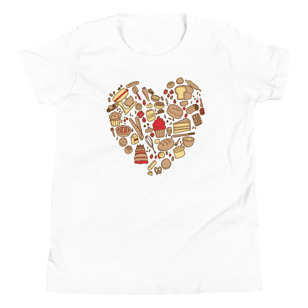 Baking Heart Kid's Youth Tee