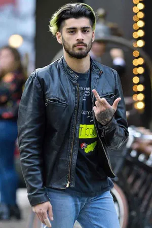 Best-Quality Zayn Malik Stylish Leather Jacket 2022 by TJS