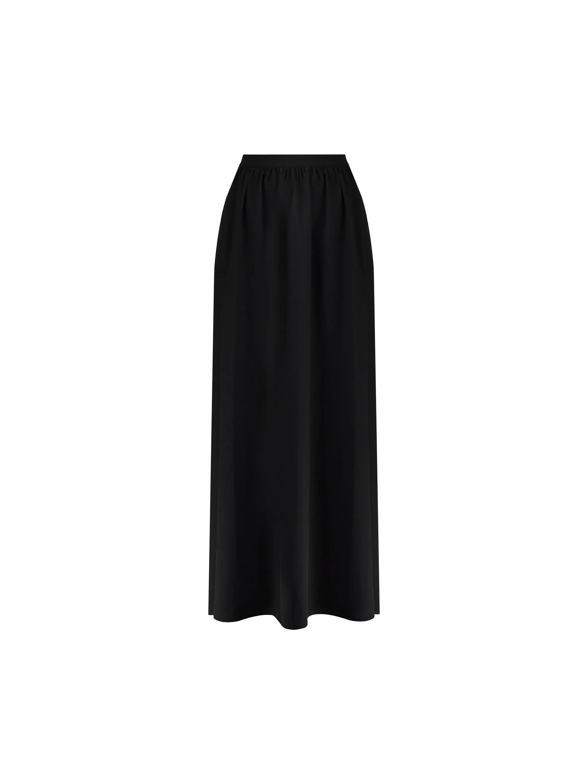 Black Parachute Skirt