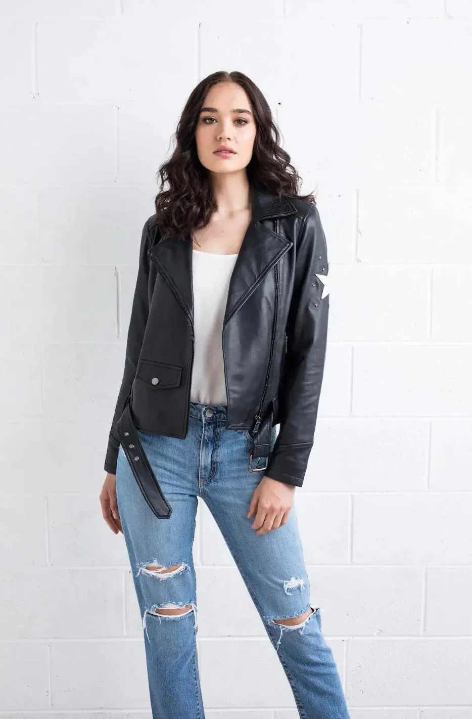 DEA STAR LEATHER JACKET