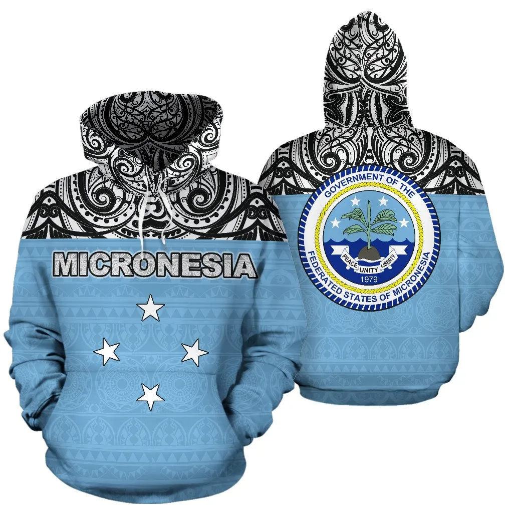 Federated States of Micronesia All Over Hoodie - BN01