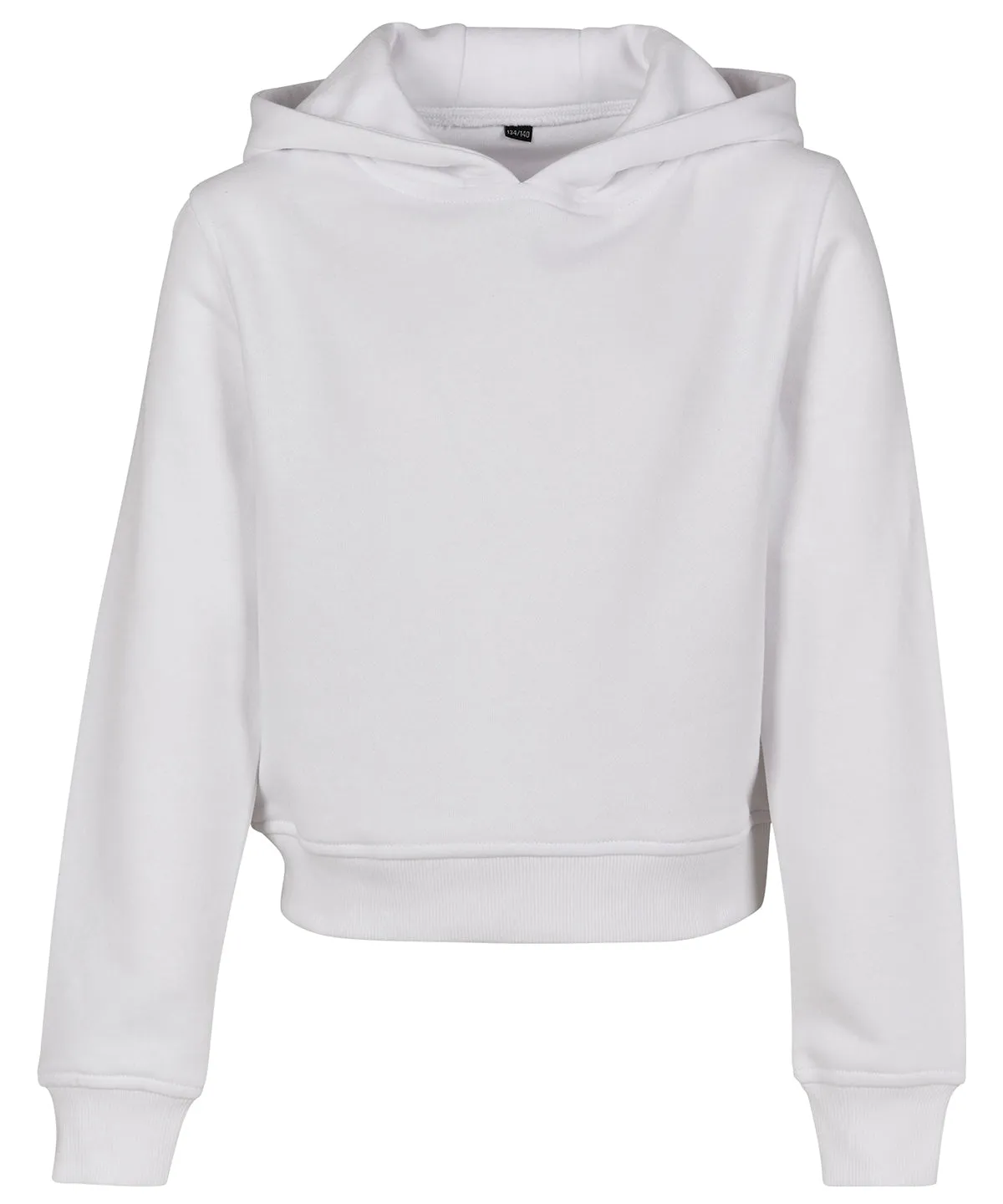 Girls cropped sweat hoodie