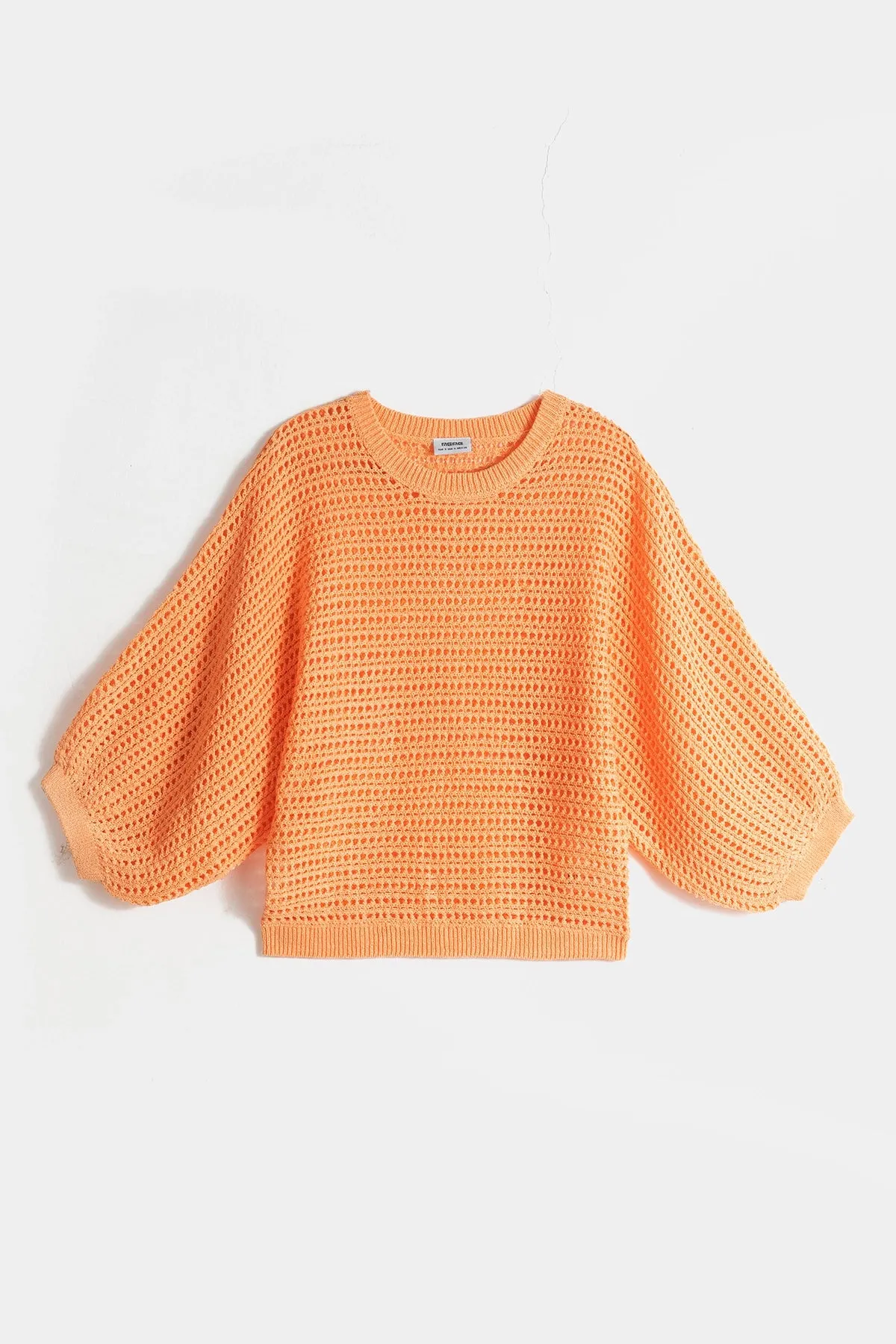 Knitted Sweater For Women - Peach