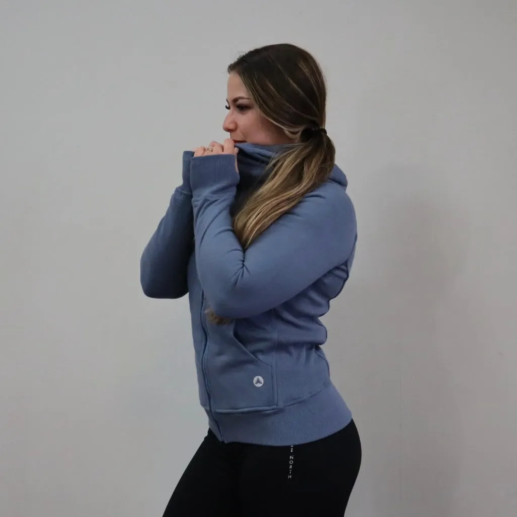 Lycra Functional Zip Hoodie