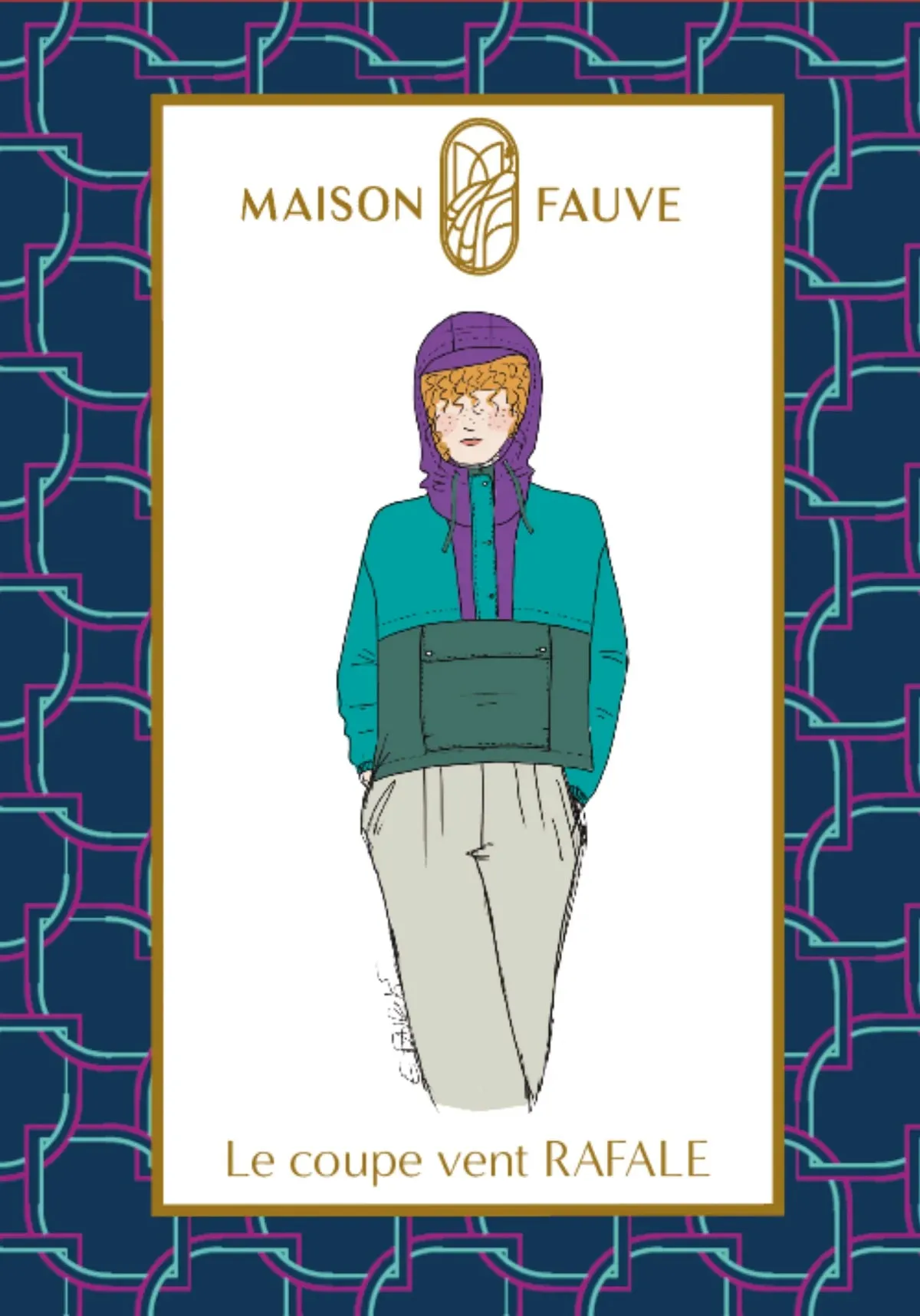 MAISON FAUVE • Rafale Windbreaker Sewing Pattern • NEW