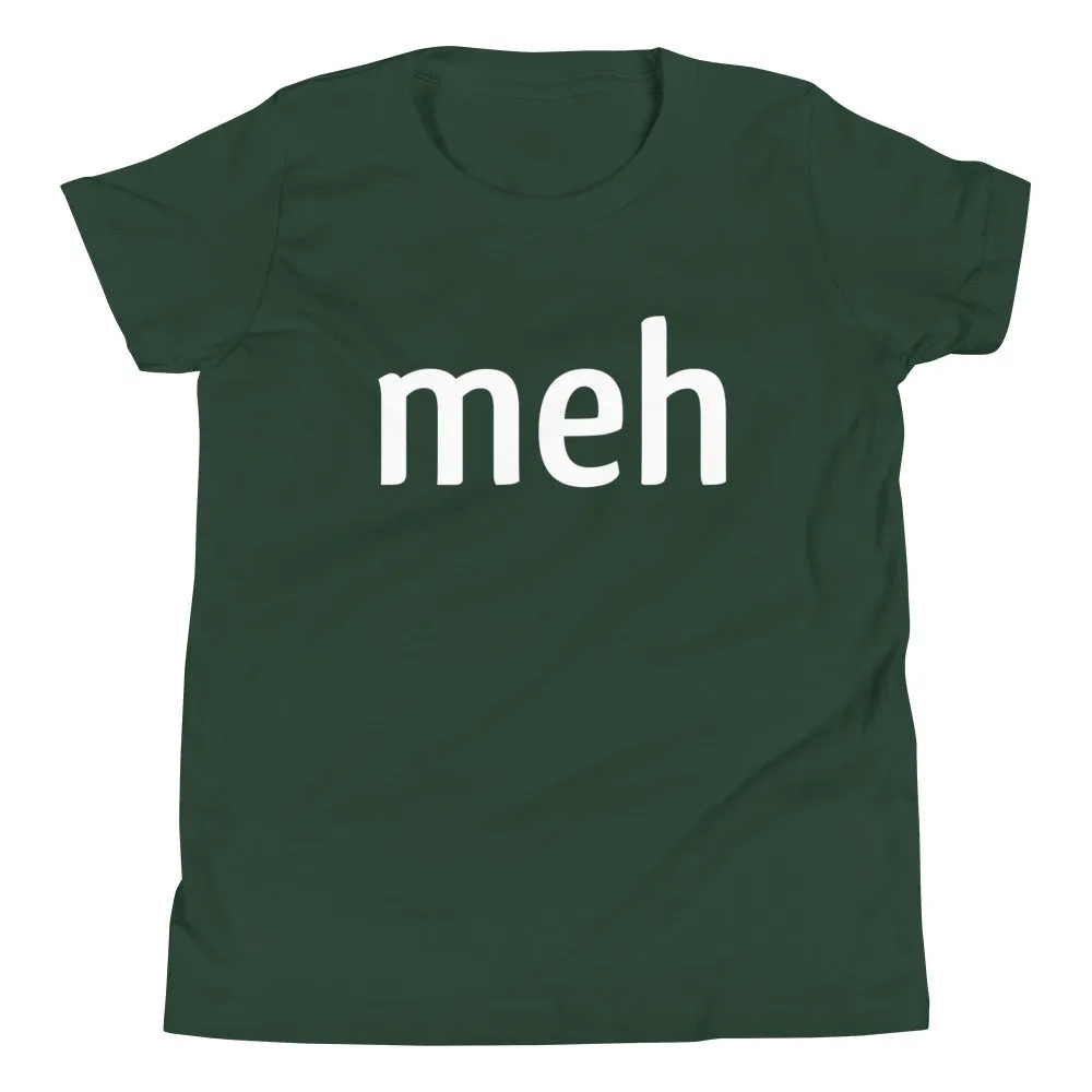 Meh Shirt Kid's Youth Tee