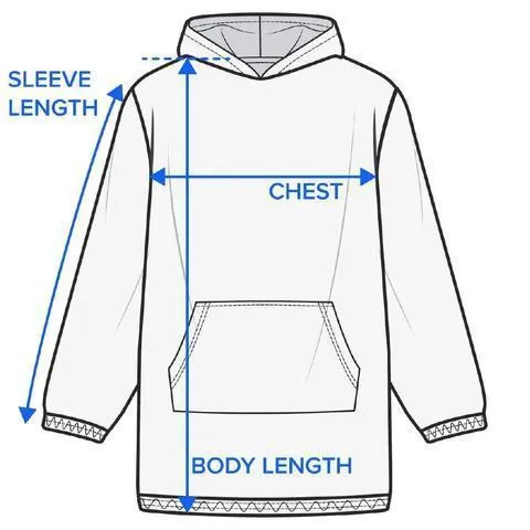 Mermaid Magic Wearable Blanket Hoodie