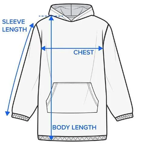 Moonlight Magic Wearable Blanket Hoodie