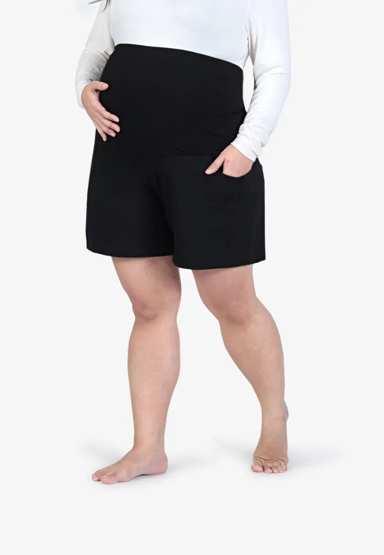 Nene Maternity Lounge Shorts - Black