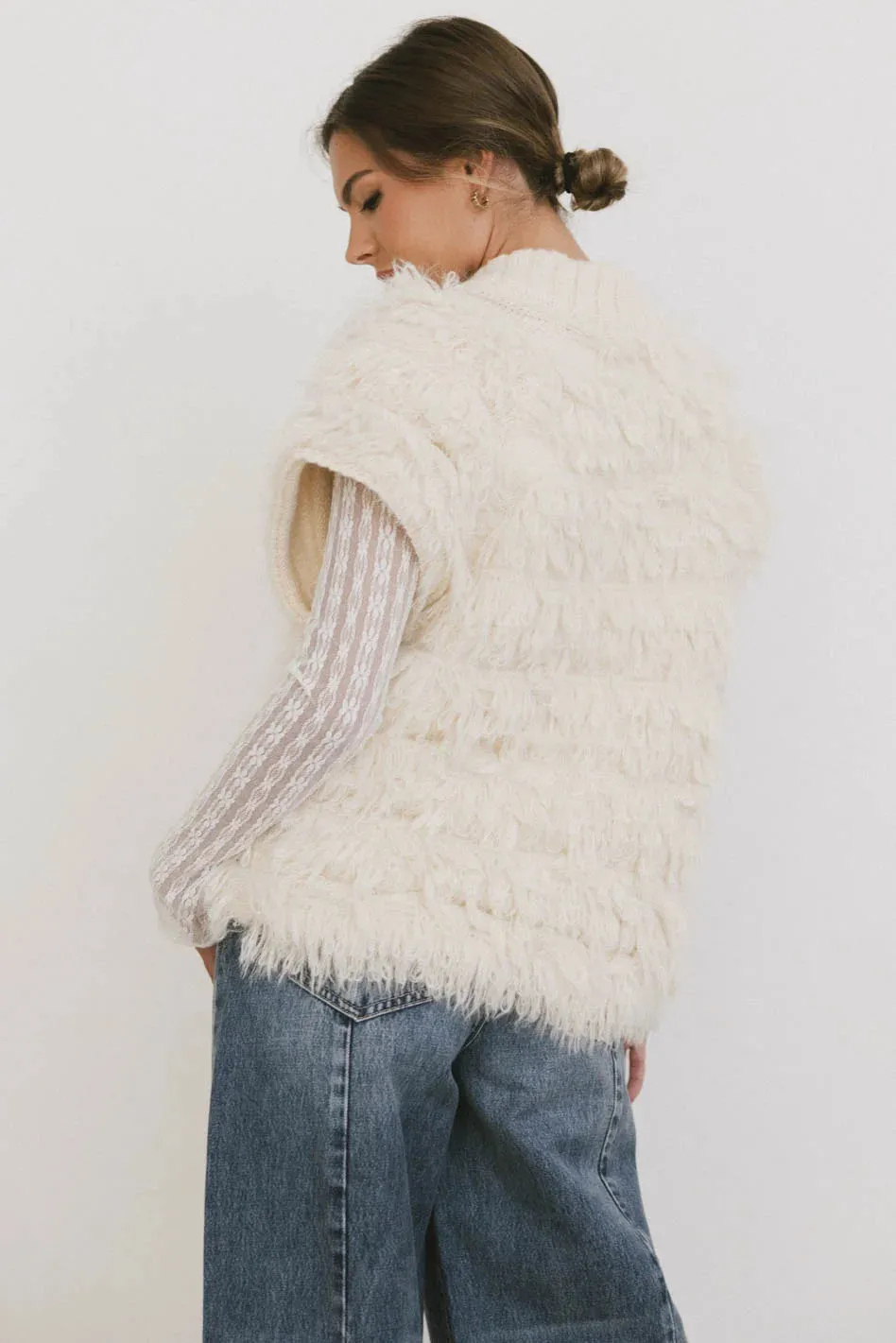 Ratanna Texture Knit Cardigan