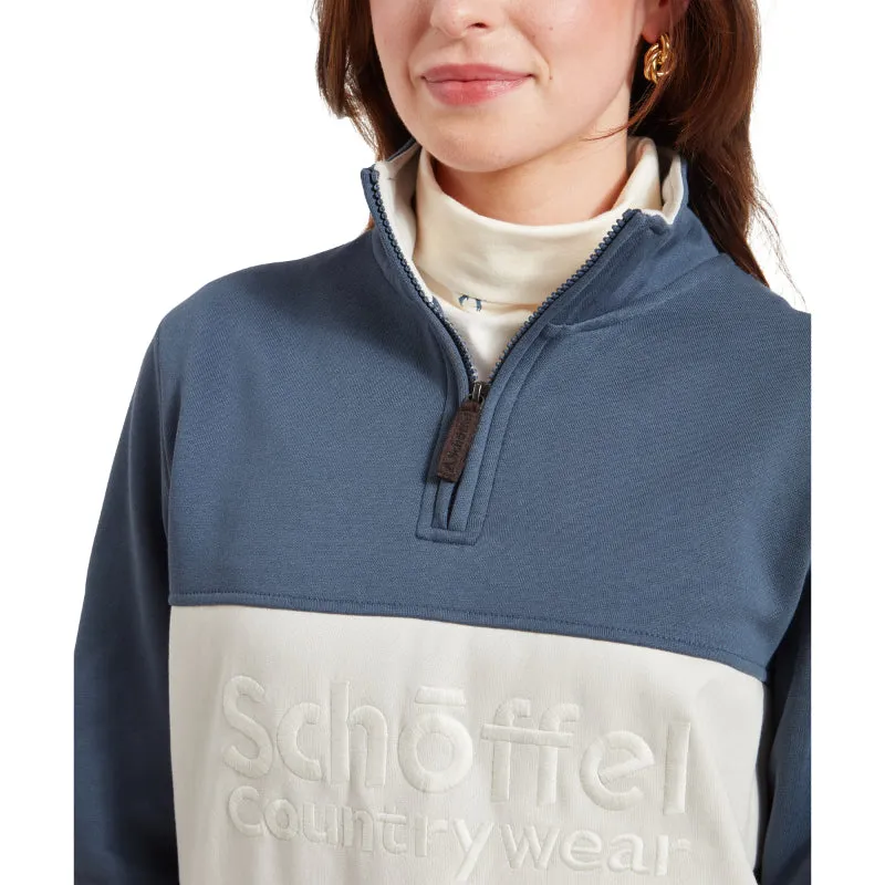 Schoffel St Agnes Ladies Sweatshirt - Vintage Navy