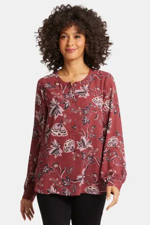 Simone Blouse - Rosa Blooms