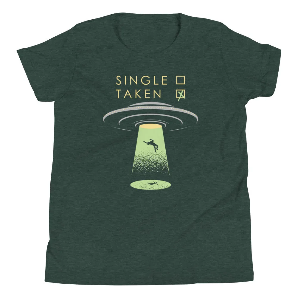 Single Taken UFO Kid's Youth Tee