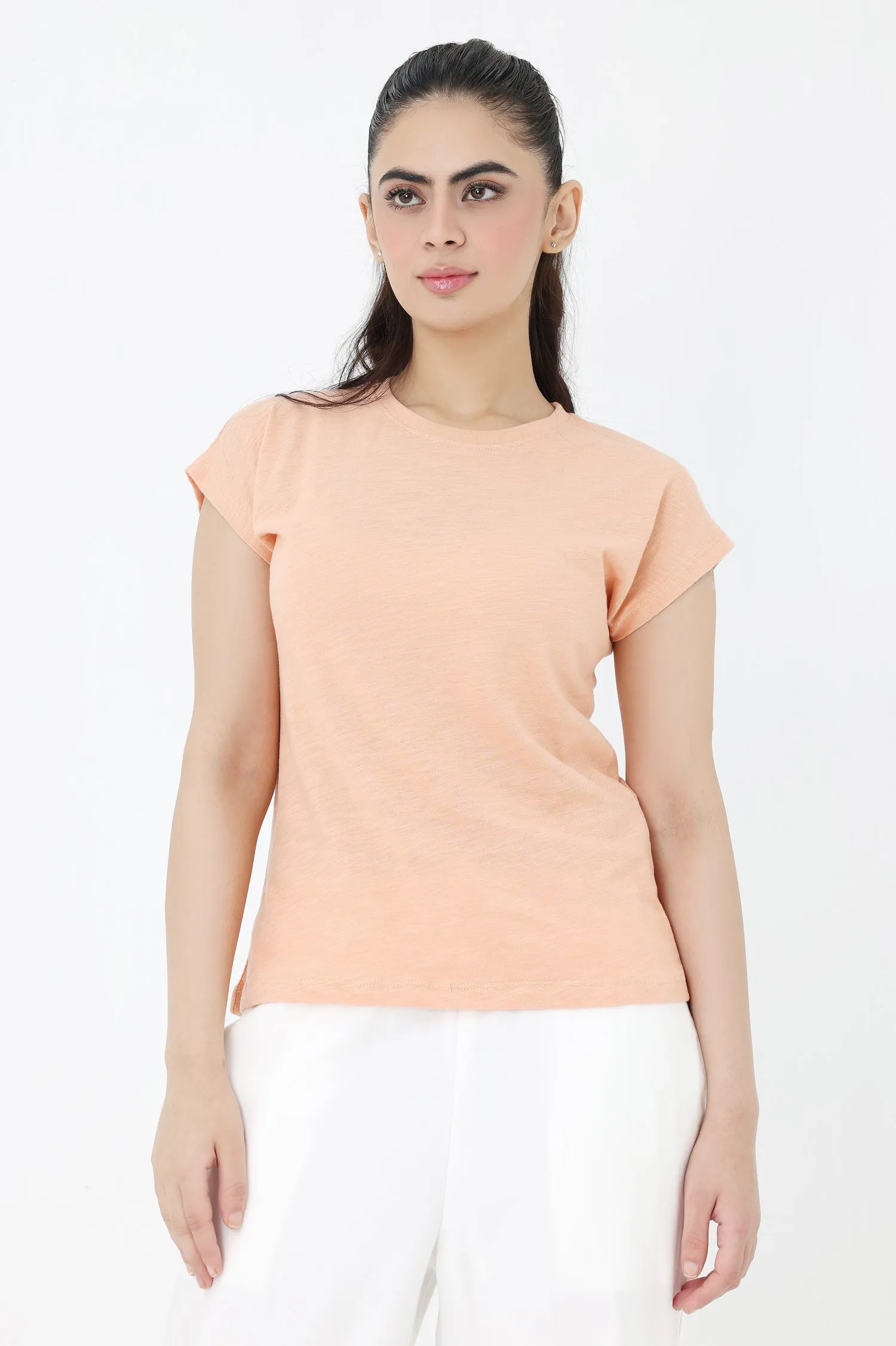 SOFT BREEZE T-SHIRT-APRICOAT