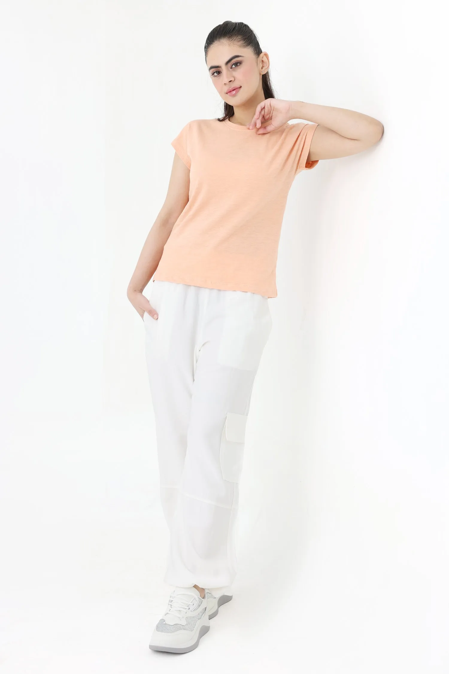 SOFT BREEZE T-SHIRT-APRICOAT