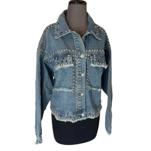 Studded Denim Jacket