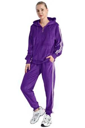 Velour Tracksuit Plus Size