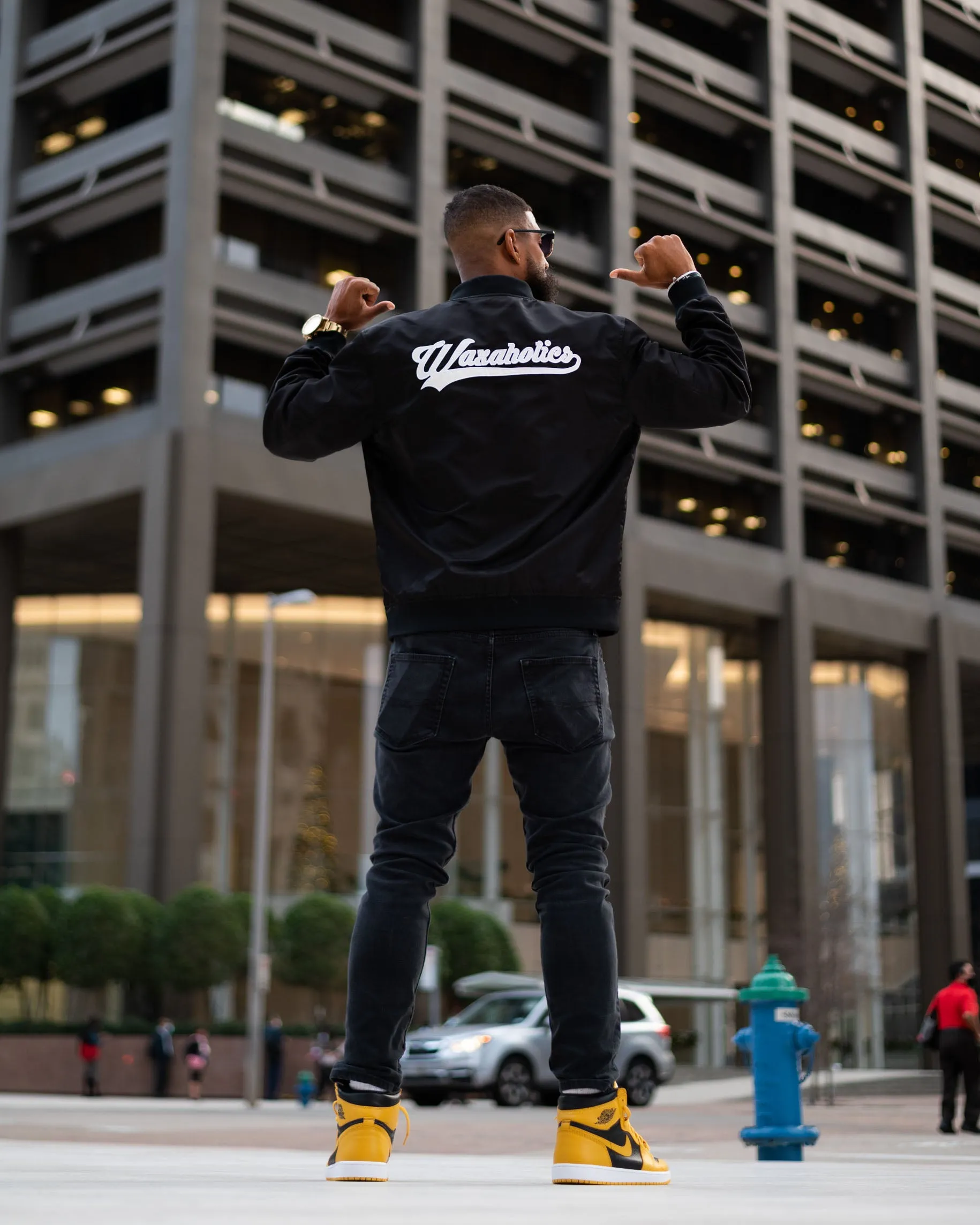 Waxaholics Bomber Jacket - Black