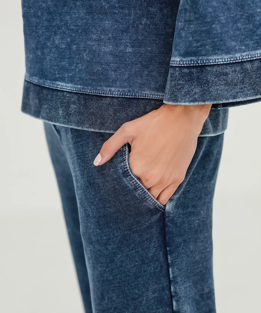 Women's Denim Flare Pants